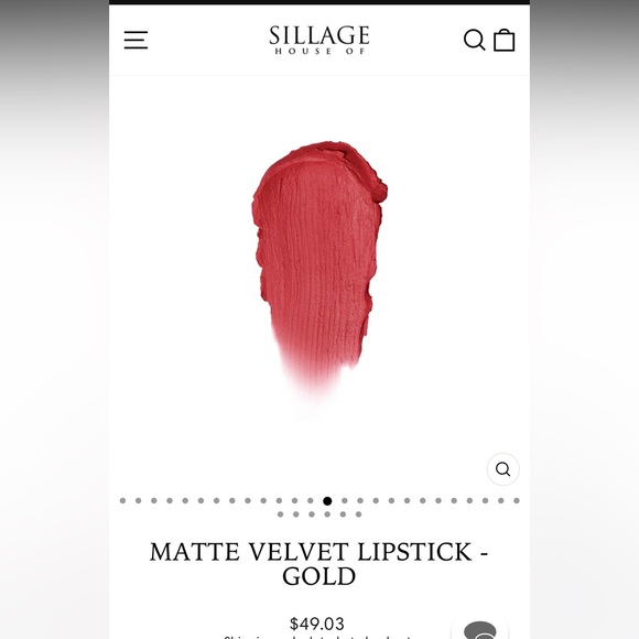 New! House of Sillage matte lipstick refill - Picture 3 of 3
